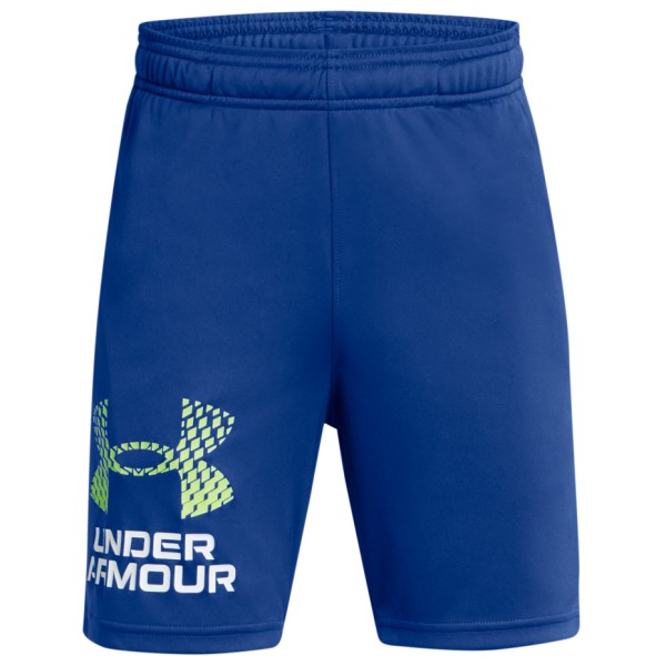 Under Armour - Kid's Tech Logo Shorts - Shorts Gr XS blau von Under Armour