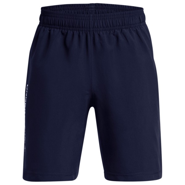 Under Armour - Kid's Woven Wordmark Shorts - Shorts Gr L blau von Under Armour