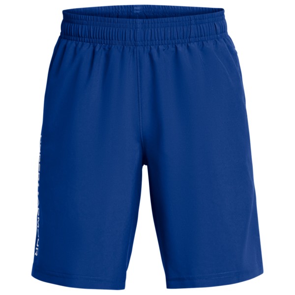 Under Armour - Kid's Woven Wordmark Shorts - Shorts Gr L blau von Under Armour