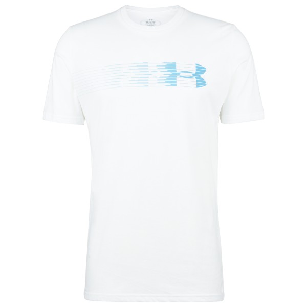 Under Armour - LC Fly In Logo S/S - T-Shirt Gr L weiß von Under Armour