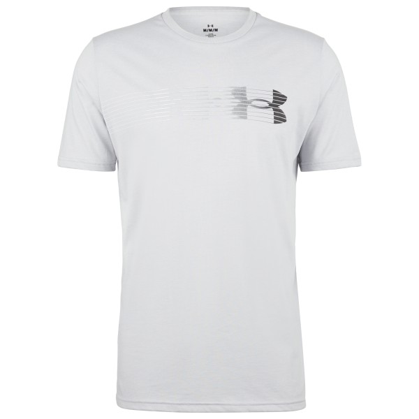 Under Armour - LC Fly In Logo S/S - T-Shirt Gr XXL weiß/grau von Under Armour