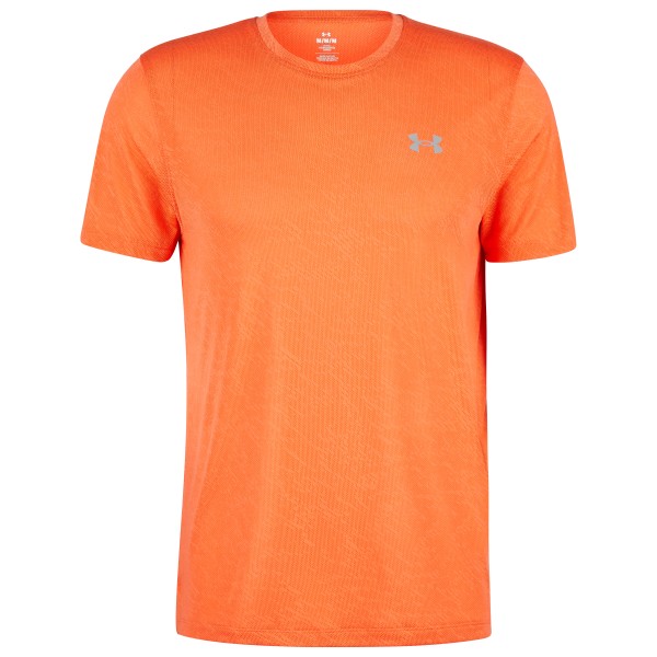 Under Armour - Launch Camo S/S - Laufshirt Gr S orange von Under Armour