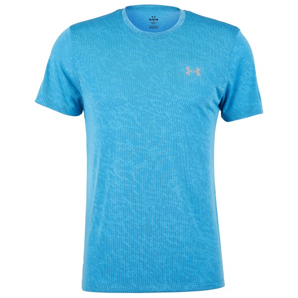 Under Armour - Launch Camo S/S - Laufshirt Gr XL blau von Under Armour