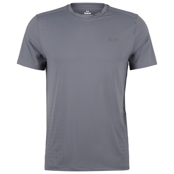 Under Armour - Launch Elite S/S - Laufshirt Gr L;M;S;XL;XXL grau;weiß von Under Armour