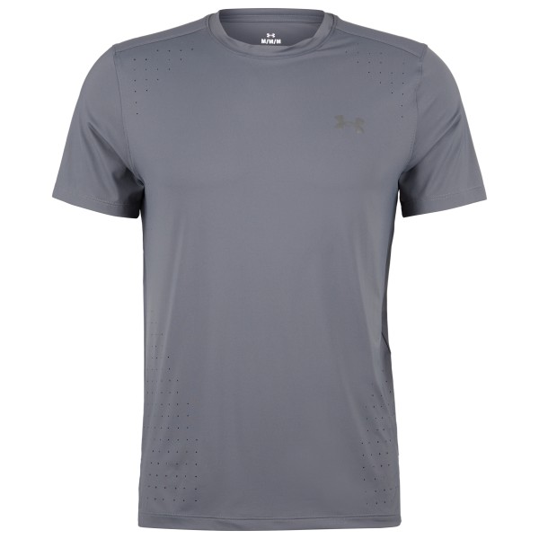 Under Armour - Launch Elite S/S - Laufshirt Gr L grau von Under Armour