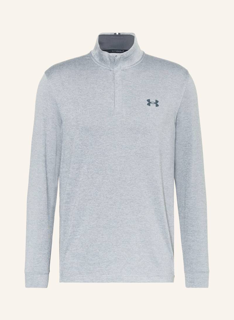 Under Armour Longsleeve Mit Uv-Schutz 50+ grau von Under Armour