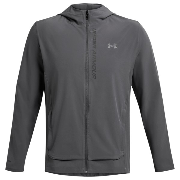 Under Armour - Outrun The Storm Jacket - Laufjacke Gr 3XL grau von Under Armour