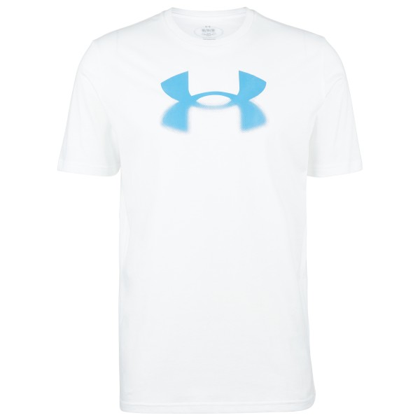 Under Armour - Reflective Big Logo S/S - Laufshirt Gr 3XL weiß von Under Armour