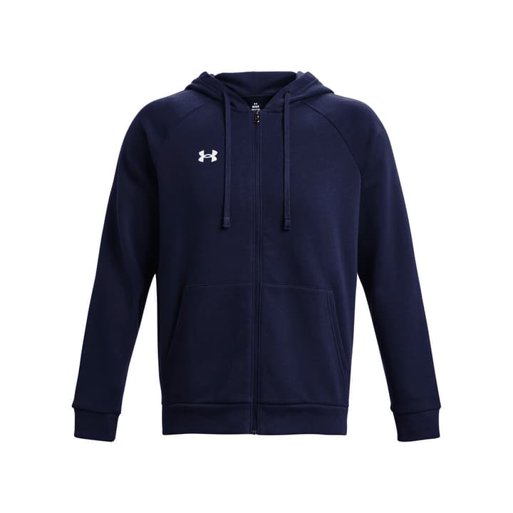 Under Armour Rival Fleece FZ Hoodie Trainerjacke dunkelblau von Under Armour