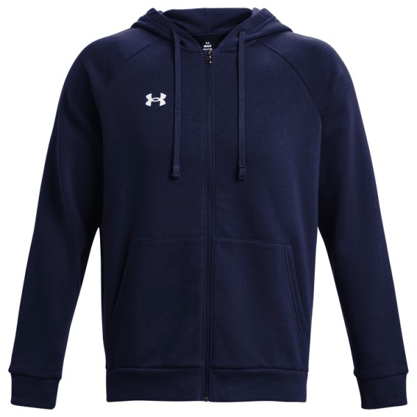 Under Armour - Rival Fleece Full Zip Hoodie - Hoodie Gr L - Regular blau von Under Armour