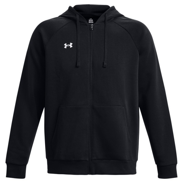 Under Armour - Rival Fleece Full Zip Hoodie - Hoodie Gr L - Regular schwarz von Under Armour