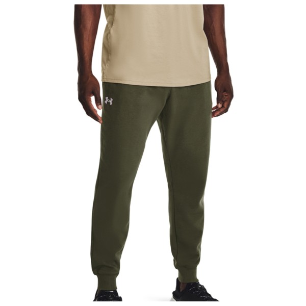 Under Armour - Rival Fleece Joggers - Trainingshose Gr S - Regular oliv von Under Armour