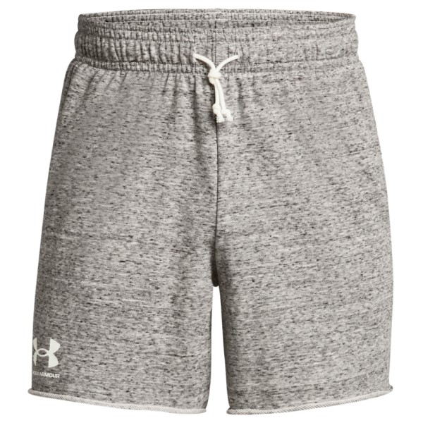 Under Armour - Rival Terry 6'' Short - Shorts Gr L;M;S;XL;XXL grau;schwarz von Under Armour