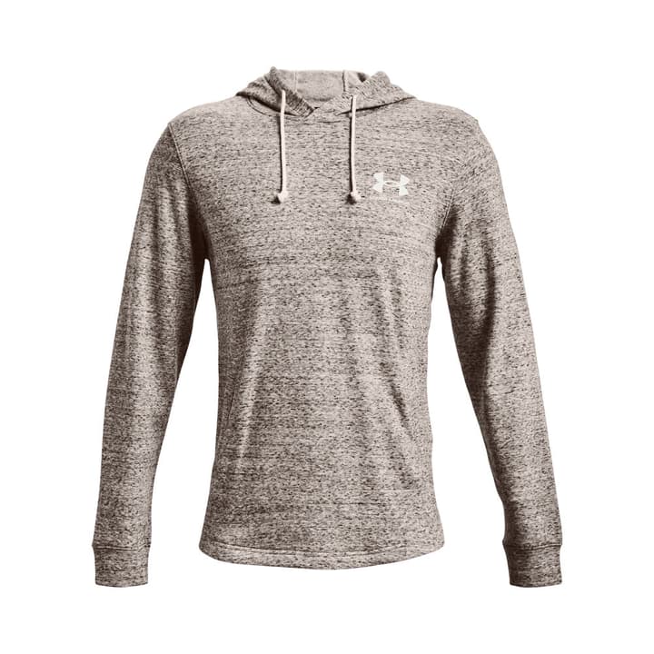 Under Armour Rival Terry LC Hoodie Hoodie ecru von Under Armour