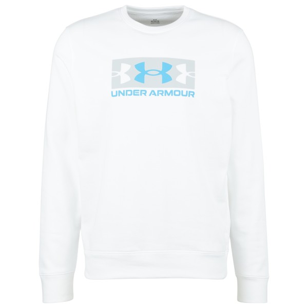 Under Armour - Rival Terry Logo Crew Q2 - Pullover Gr L weiß von Under Armour