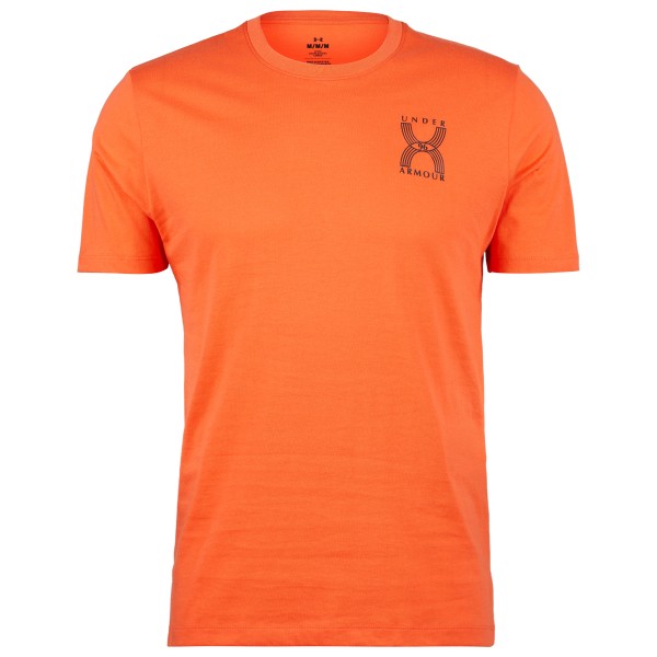 Under Armour - Run 96 S/S - Laufshirt Gr 3XL;L;M;S;XL;XXL orange;weiß von Under Armour