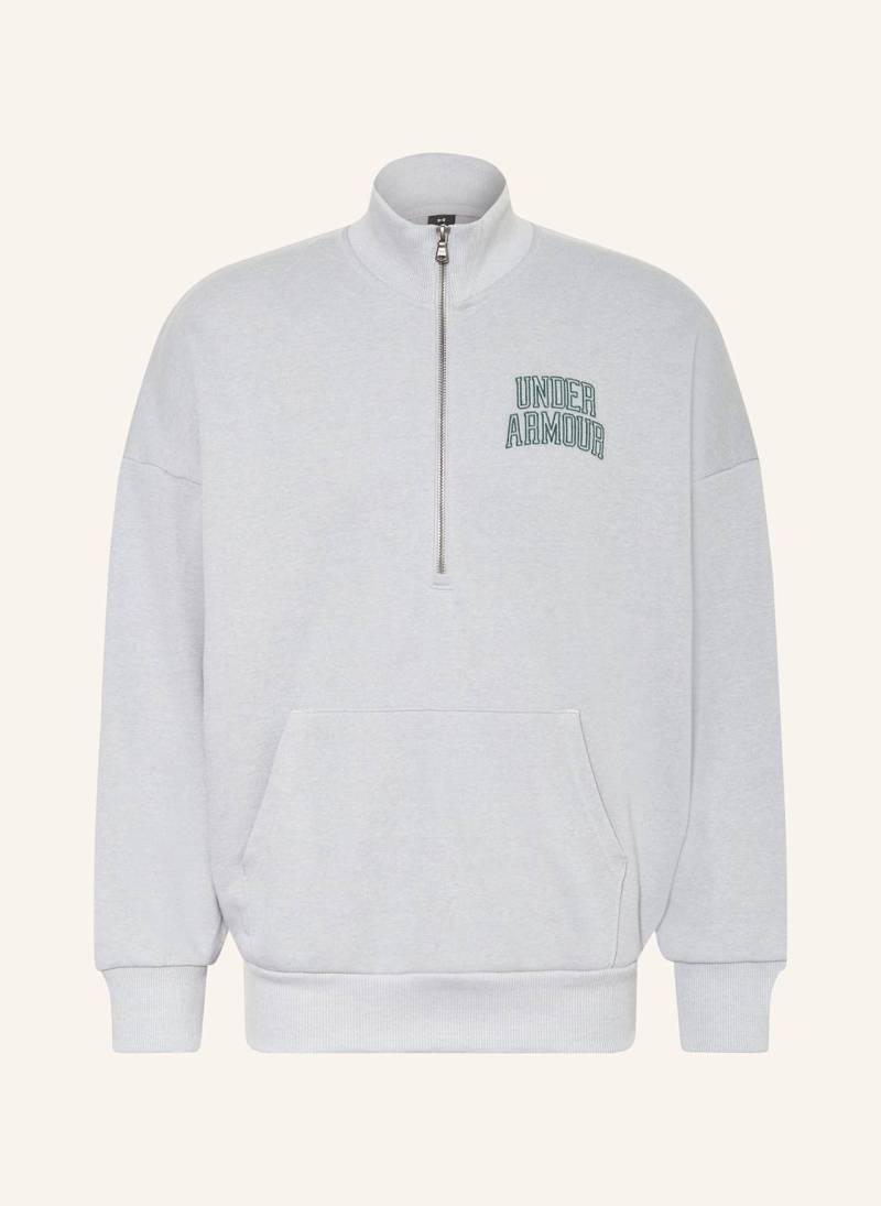 Under Armour Sweat-Troyer Ua Icon grau von Under Armour