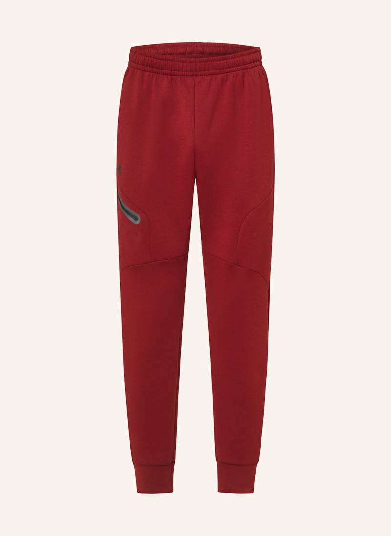 Under Armour Sweatpants Unstoppable rot von Under Armour