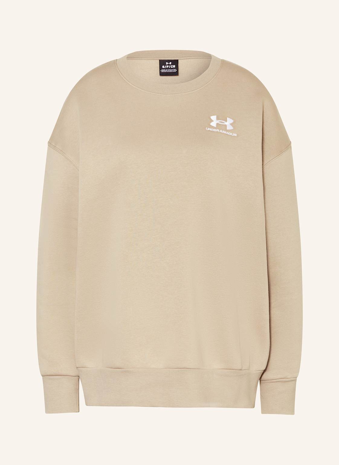 Under Armour Sweatshirt Icon beige von Under Armour