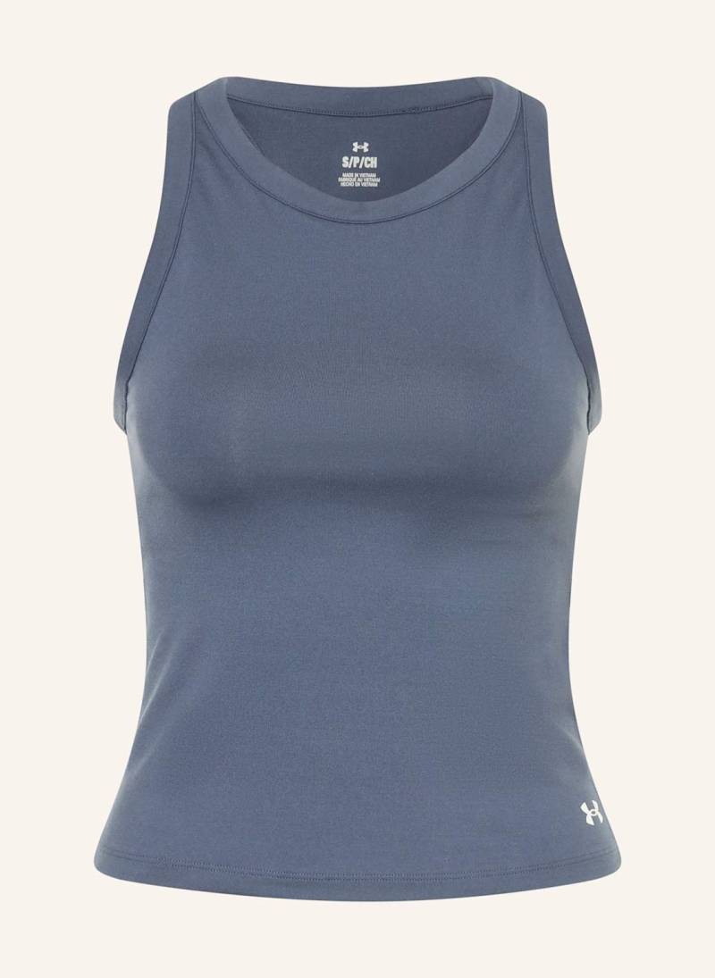 Under Armour Tanktop Motion High Neck blau von Under Armour