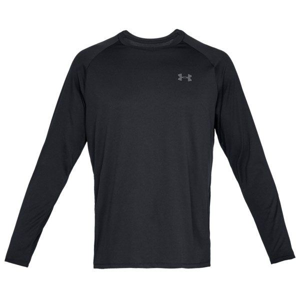 Under Armour - Tech 2.0 L/S - Funktionsshirt Gr 3XL;4XL;L;M;S;XL;XXL schwarz;türkis von Under Armour