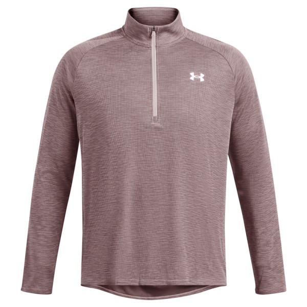 Under Armour - Tech Textured 1/2 Zip - Funktionsshirt Gr L braun von Under Armour