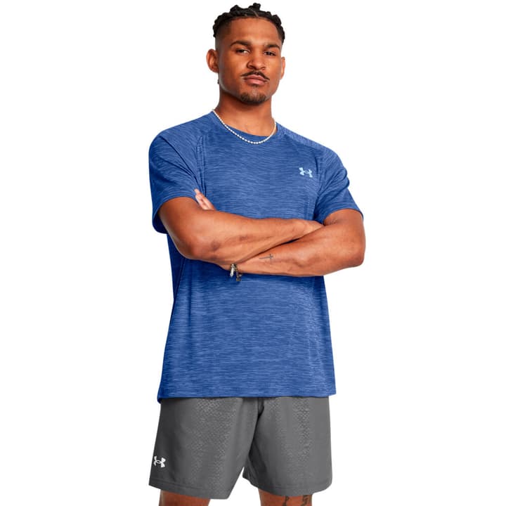 Under Armour Tech Textured SS T-Shirt blau von Under Armour