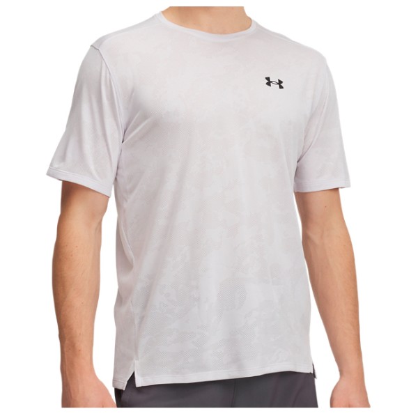 Under Armour - Tech Vent Jacqard S/S - Funktionsshirt Gr M grau von Under Armour