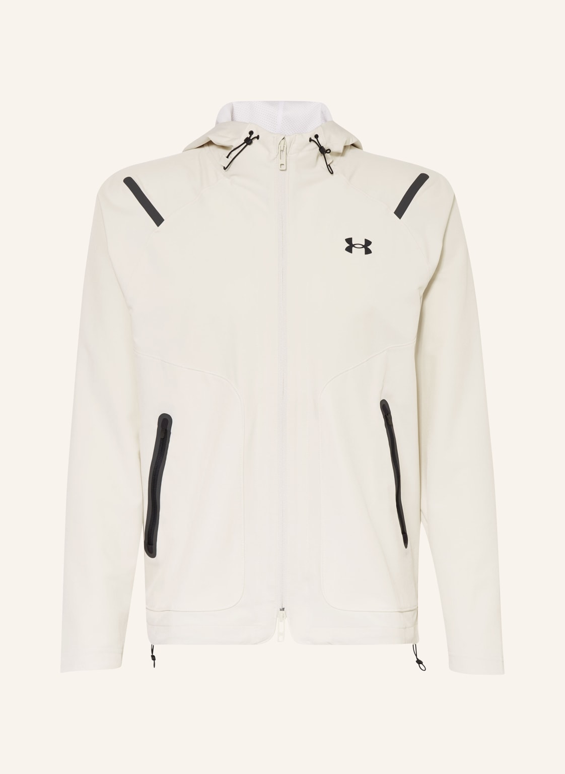 Under Armour Trainingsjacke Ua Unstoppable beige von Under Armour