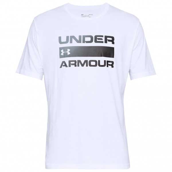 Under Armour - UA Team Issue Wordmark S/S - T-Shirt Gr 3XL - Regular weiß von Under Armour