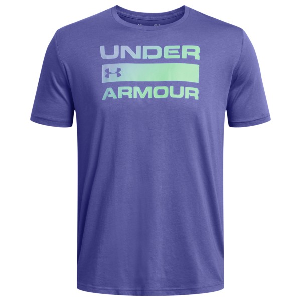 Under Armour - UA Team Issue Wordmark S/S - T-Shirt Gr XXL - Regular lila von Under Armour