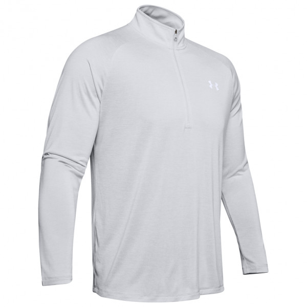 Under Armour - UA Tech 1/2 Zip - Funktionsshirt Gr L - Regular grau von Under Armour