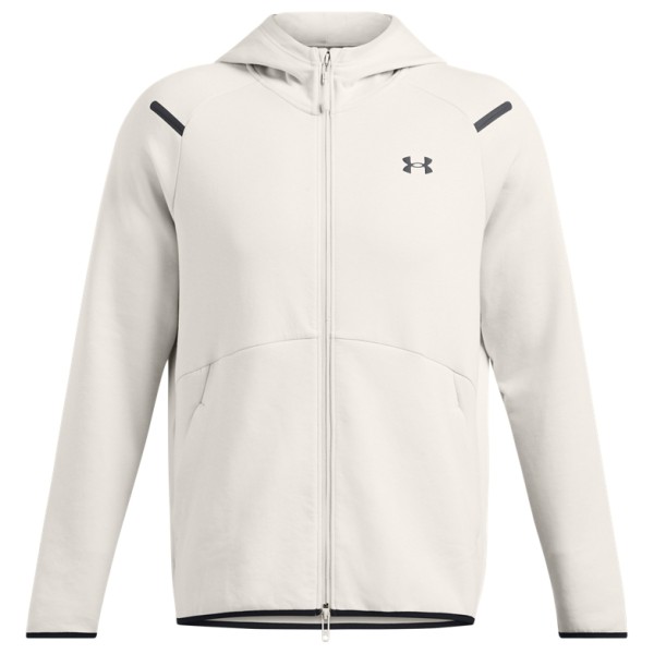 Under Armour - Unstoppable Fleece FZ Hoodie EU - Fleecejacke Gr L weiß von Under Armour