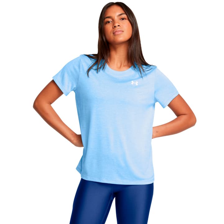 Under Armour W Tech SSC Twist T-Shirt hellblau von Under Armour