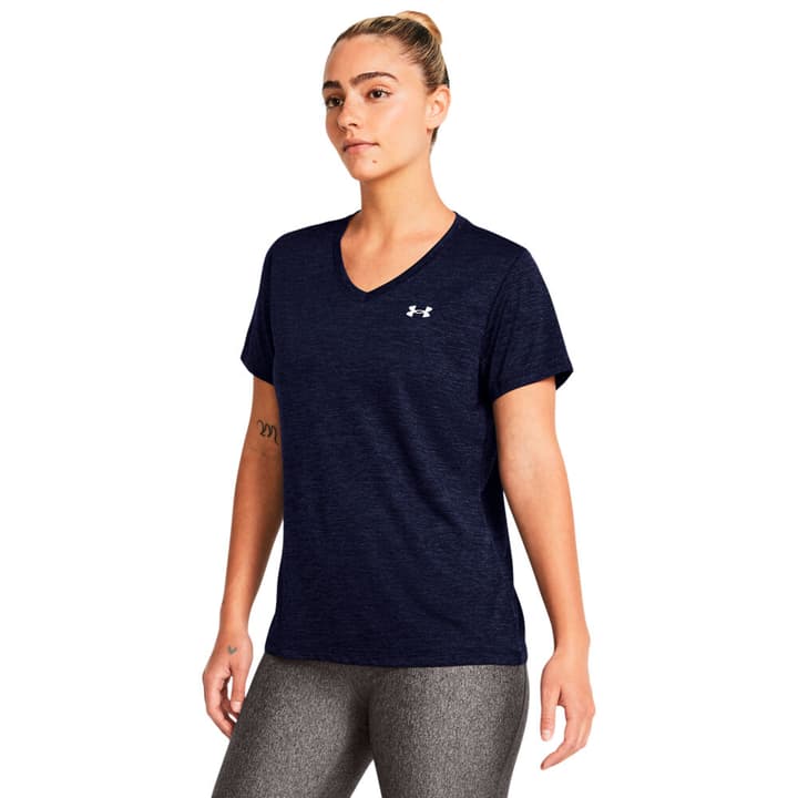 Under Armour W Tech SSV Twist T-Shirt dunkelblau von Under Armour