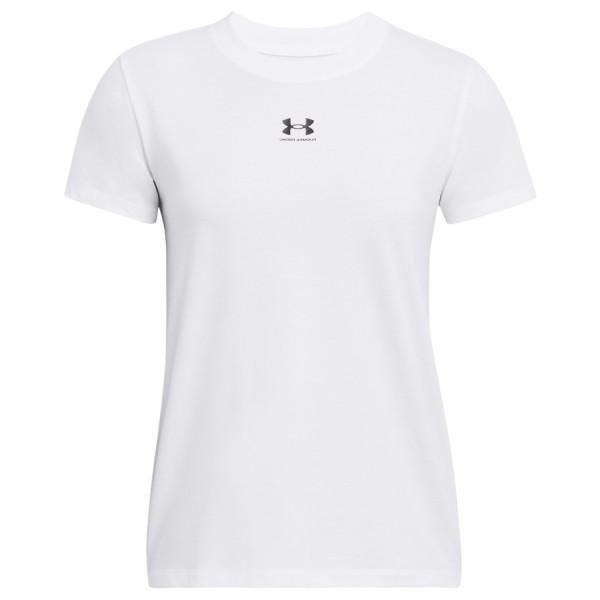 Under Armour - Women's Campus Core S/S - Funktionsshirt Gr L weiß von Under Armour