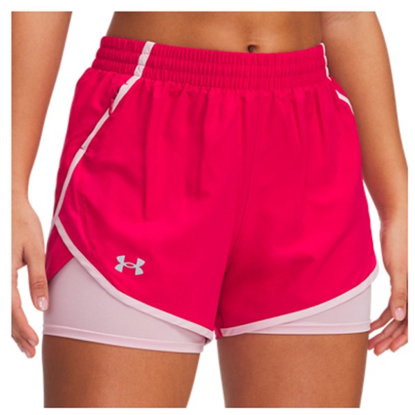 Under Armour - Women's Fly By 2-In-1 Short - Laufshorts Gr M rosa Under Armour - Women's Fly By 2-In-1 Short - Laufshorts Gr M rosa von Under Armour