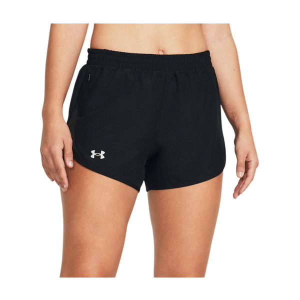 Under Armour - Women's Fly By 3'' Short - Laufshorts Gr L schwarz von Under Armour