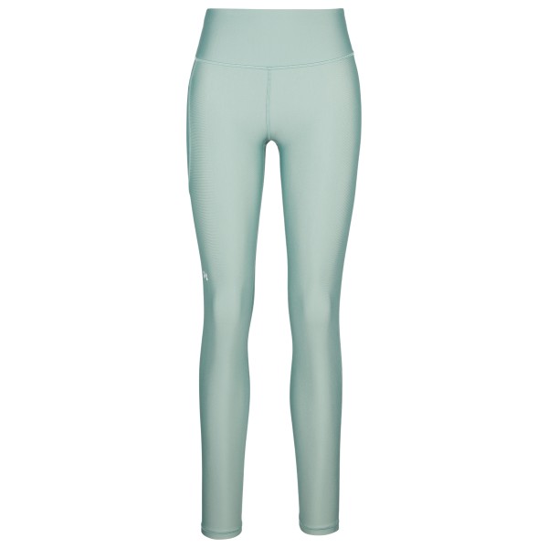 Under Armour - Women's HG Armour Hirise Leg NS - Leggings Gr L - Regular grau/türkis von Under Armour