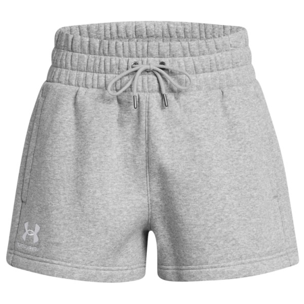 Under Armour - Women's Icon Fleece Boxer Short - Trainingshose Gr L grau von Under Armour