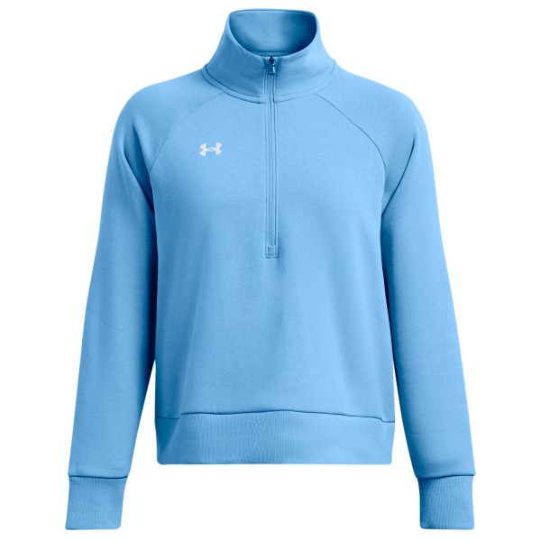 Under Armour - Women's Rival Fleece HZ - Pullover Gr L - Regular;M - Regular;S - Regular;XL - Regular;XS - Regular;XXL - Regular schwarz von Under Armour