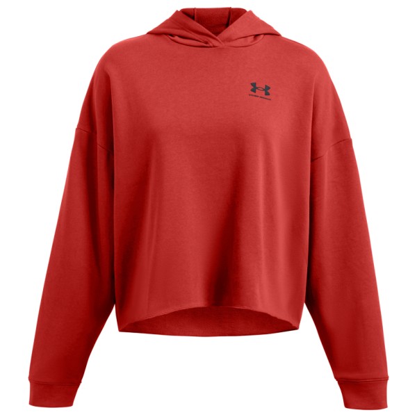 Under Armour - Women's Rival Terry OS Hoodie - Hoodie Gr L rot von Under Armour