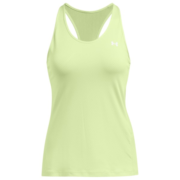 Under Armour - Women's Tech Mesh Racer Tank - Tank Top Gr L gelb/grün von Under Armour