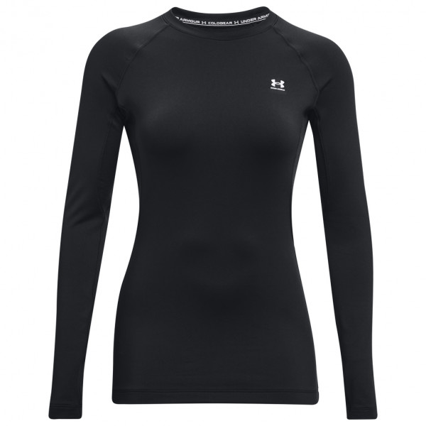 Under Armour - Women's UA Authentics Crew - Funktionsshirt Gr L;M;S;XL;XS schwarz;weiß von Under Armour