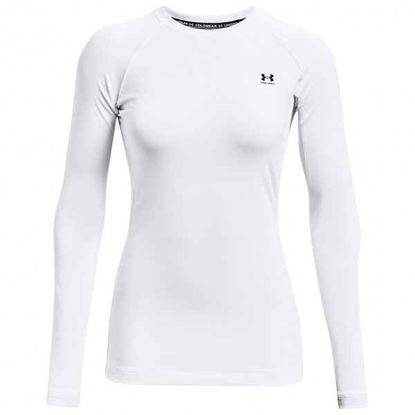 Under Armour - Women's UA Authentics Crew - Funktionsshirt Gr M weiß von Under Armour