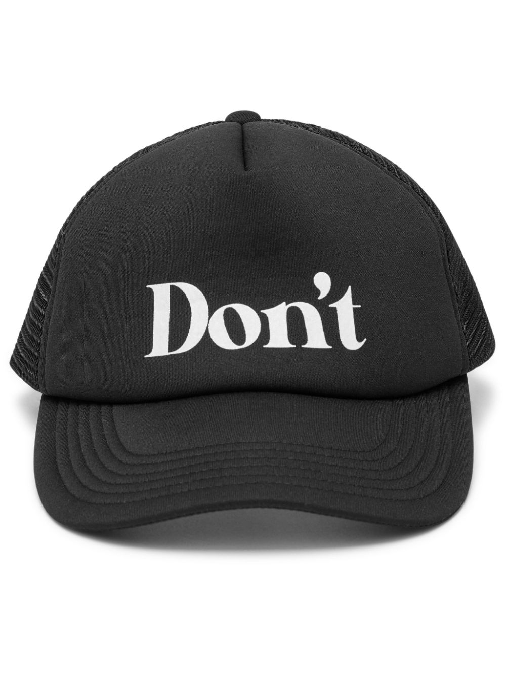 Undercover ACC slogan-print cap - Black von Undercover