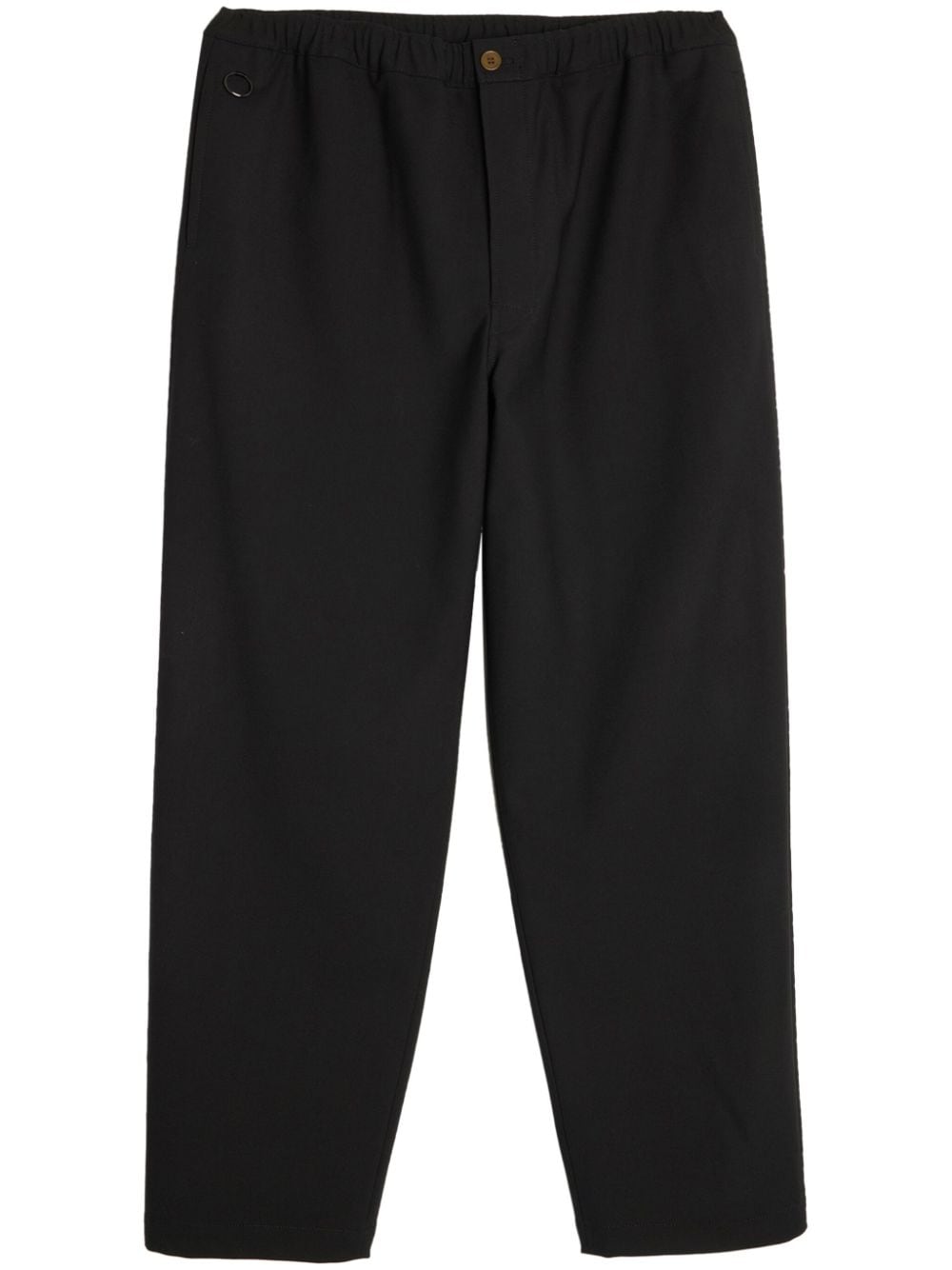 Undercover O-Ring tapered cotton trousers - Black von Undercover
