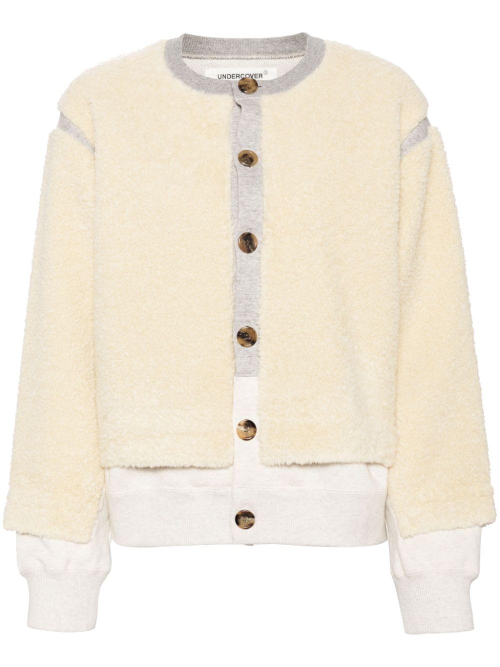 Undercover Pile cotton jacket - Neutrals von Undercover