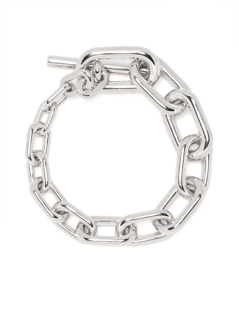 Undercover T-bar chain brass bracelet - Silver von Undercover