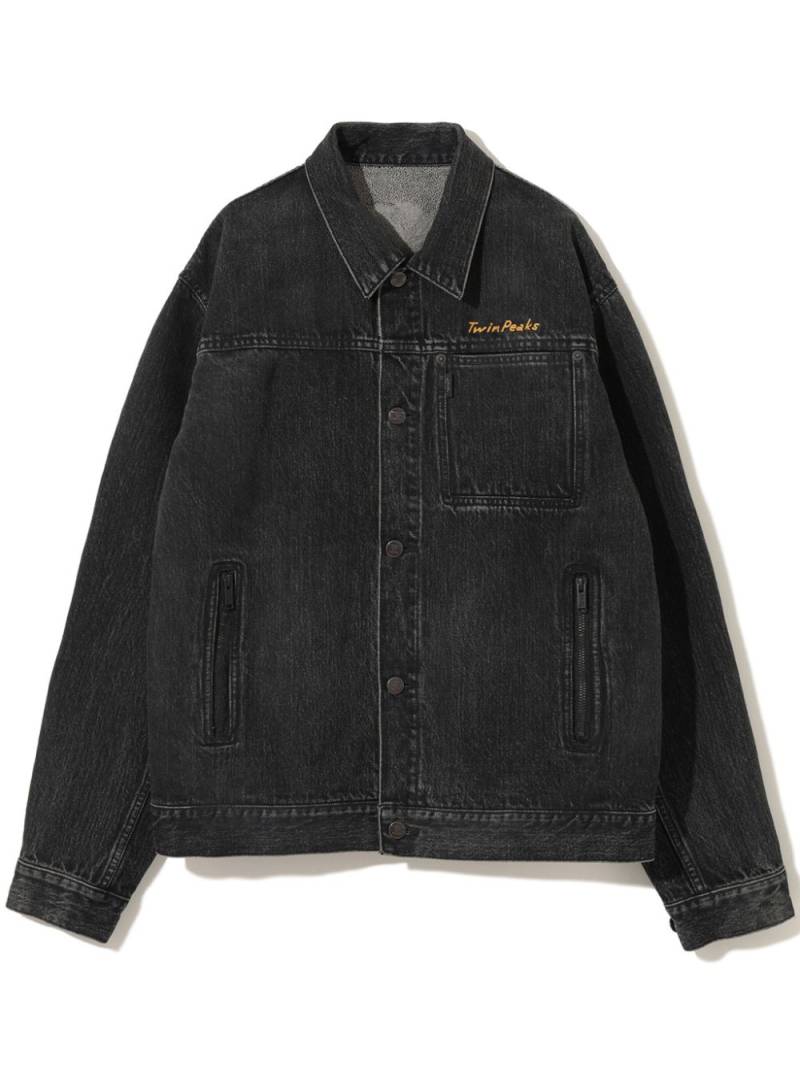 Undercover Twin Peaks denim jacket - Black von Undercover